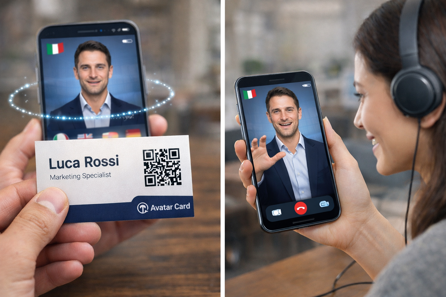Avatar Card - Il tuo gemello digitale con AI